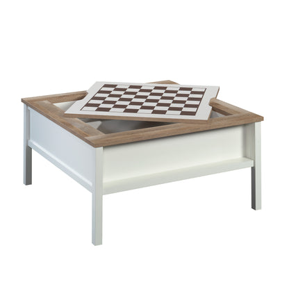 Gaming/Coffee Table, White finish