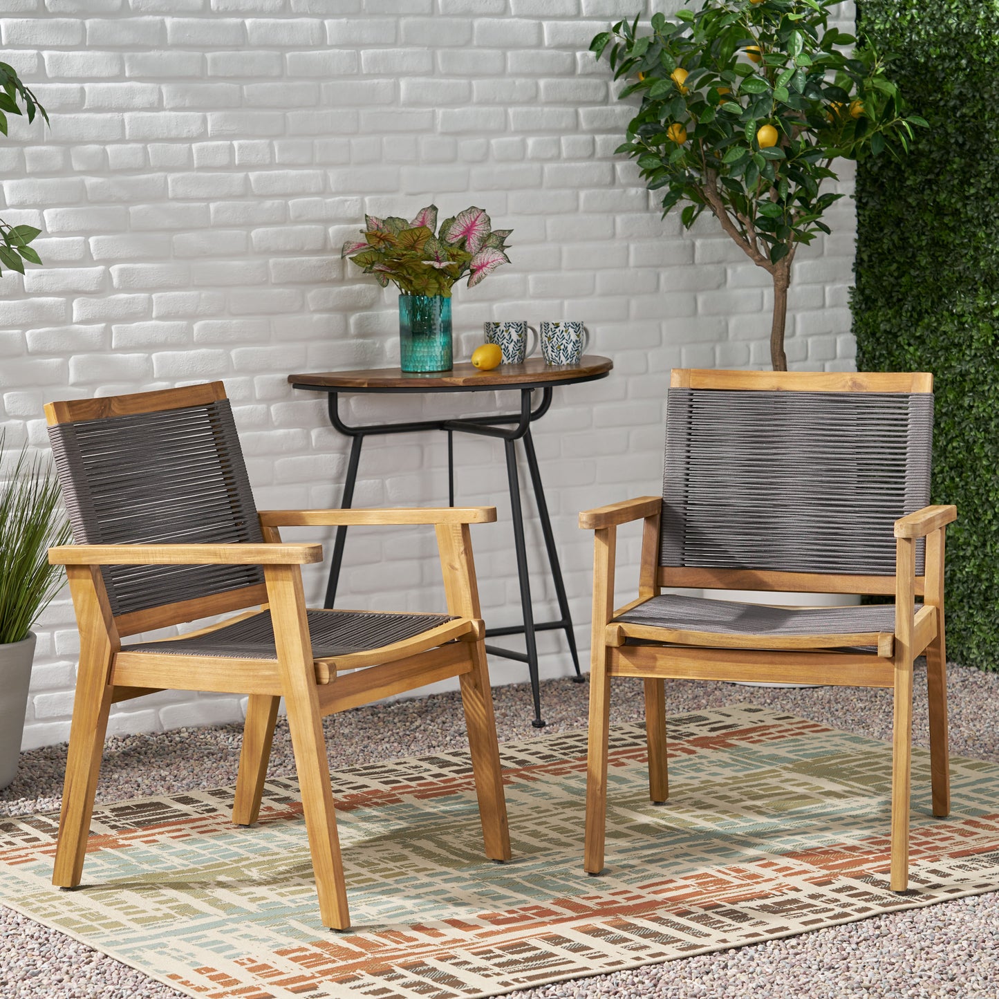 DINING CHAIR( SET OF 2 ),400 lbs capacity