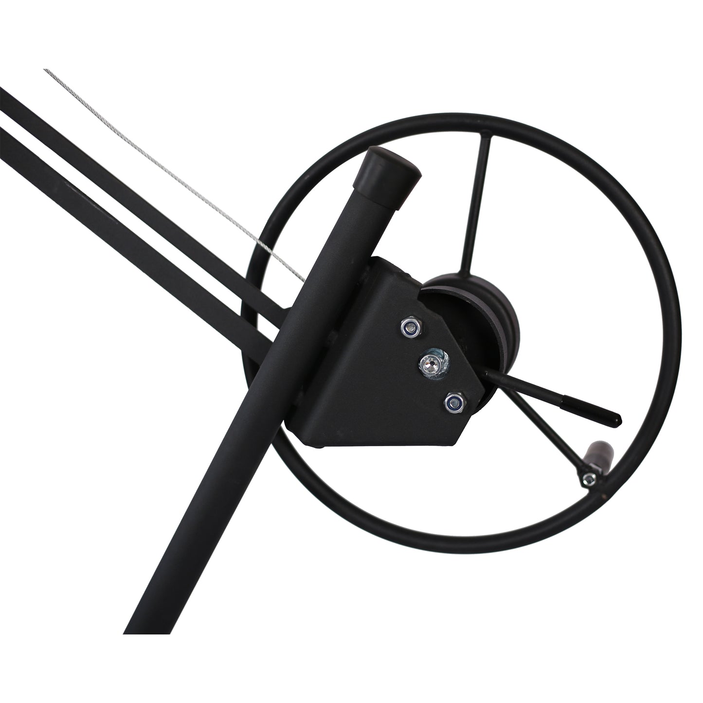 Drywall Lift Panel 13' Lift Drywall Panel Hoist Jack Lifter,black