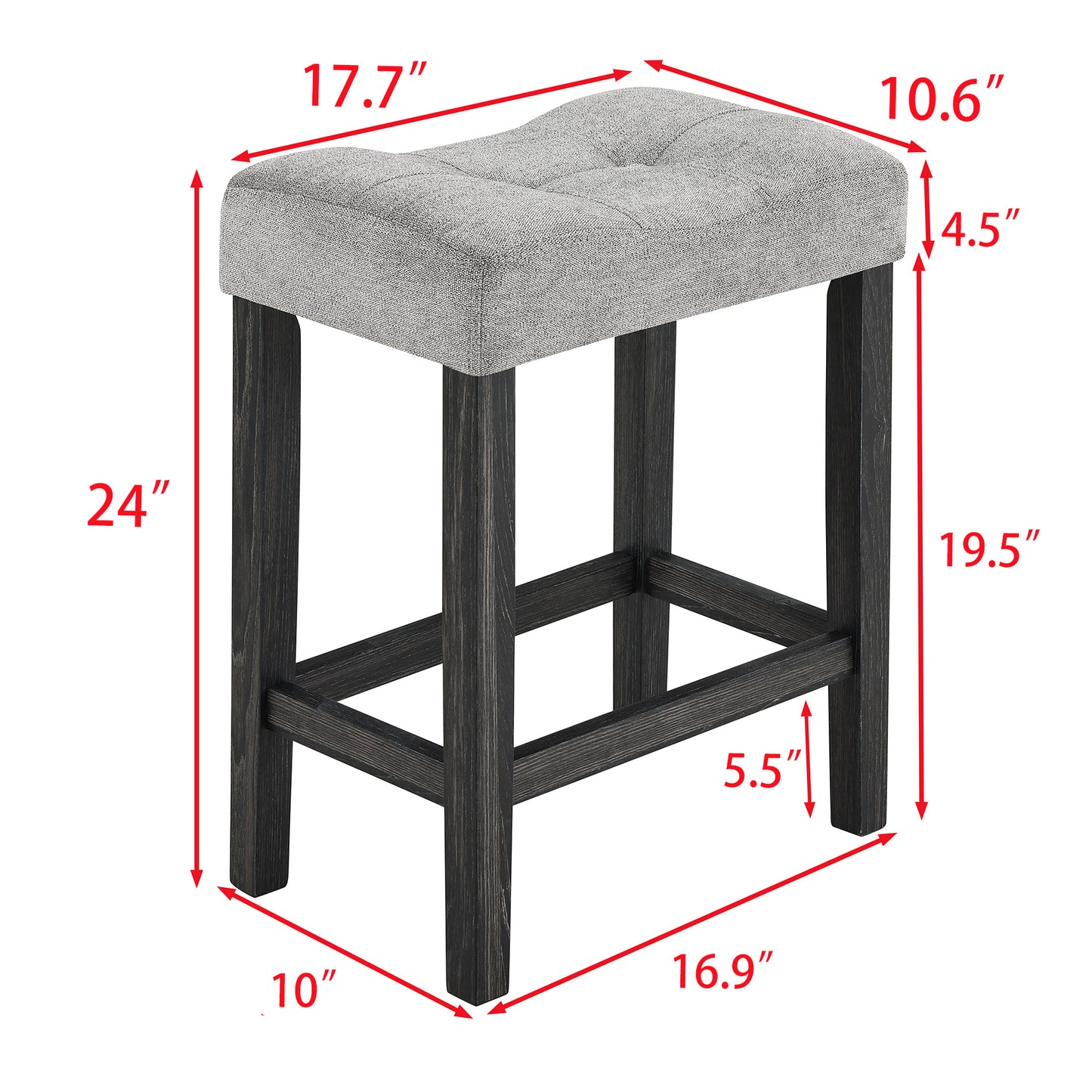 Dining Table, Bar Table and Chairs Set, 5 Piece Dining Table Set, Industrial Breakfast Table Set, for Living Room, Dining Room, Game Room