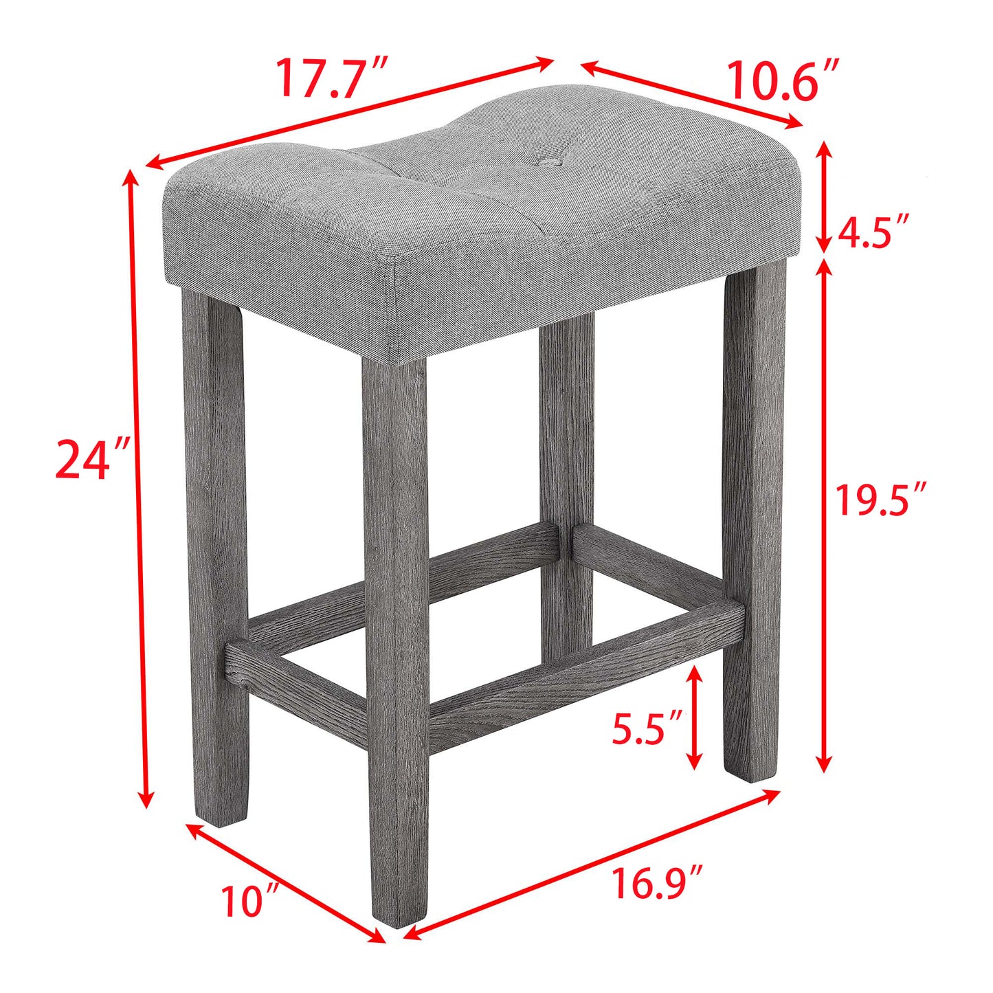 Dining Table, Bar Table and Chairs Set, 5 Piece Dining Table Set, Industrial Breakfast Table Set, for Living Room, Dining Room, Game Room