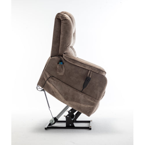 Lounge chair lift chair relax sofa chair sitting room furniture sitting room power supply elderly electric lounge chair (180 degree lying flat)