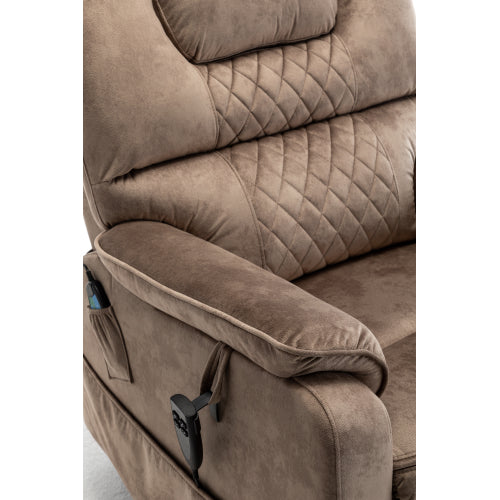 Lounge chair lift chair relax sofa chair sitting room furniture sitting room power supply elderly electric lounge chair (180 degree lying flat)