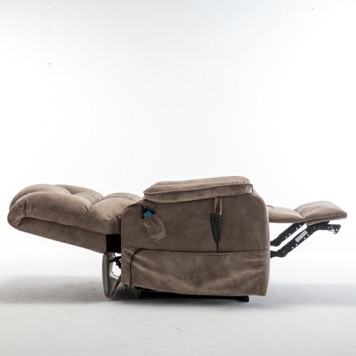 Lounge chair lift chair relax sofa chair sitting room furniture sitting room power supply elderly electric lounge chair (180 degree lying flat)