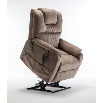 Lounge chair lift chair relax sofa chair sitting room furniture sitting room power supply elderly electric lounge chair (180 degree lying flat)