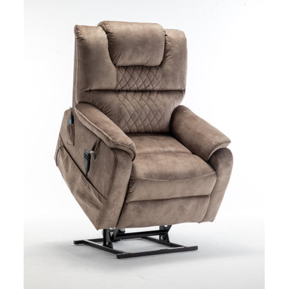 Lounge chair lift chair relax sofa chair sitting room furniture sitting room power supply elderly electric lounge chair (180 degree lying flat)