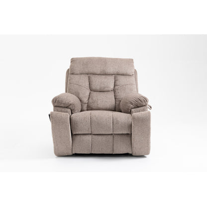 Old age electric lift chair, flat high density foam electric sofa, with heating and massage functions, can tilt to 180 degrees, 2 pocket cup holders, 2 remote controls, dual OKIN motors