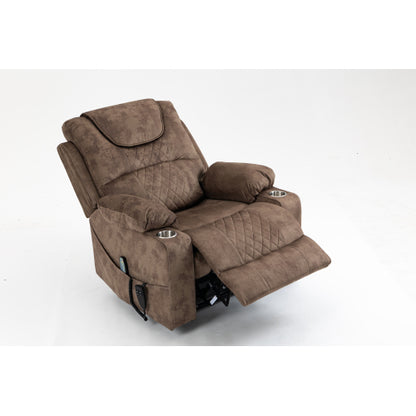 Lounge chair lift chair relax sofa chair sitting room furniture sitting room power supply elderly electric lounge chair (180 degree lying flat)