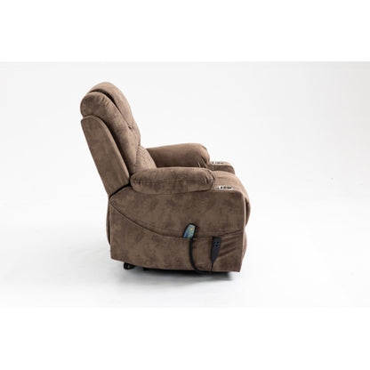 Lounge chair lift chair relax sofa chair sitting room furniture sitting room power supply elderly electric lounge chair (180 degree lying flat)