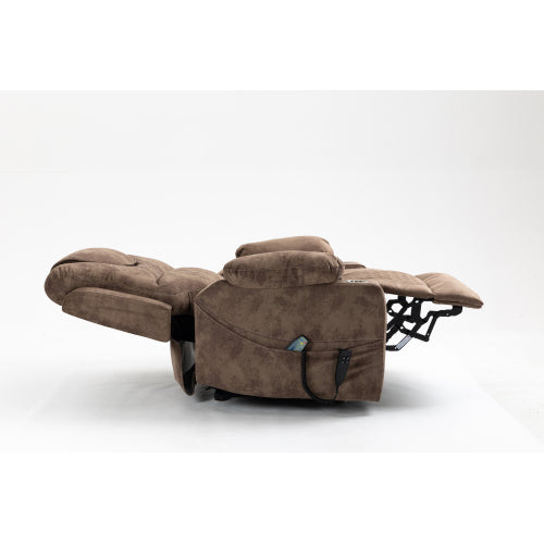 Lounge chair lift chair relax sofa chair sitting room furniture sitting room power supply elderly electric lounge chair (180 degree lying flat)