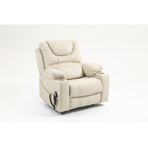 Lounge chair lift chair relax sofa chair sitting room furniture sitting room power supply elderly electric lounge chair (180 degree lying flat)