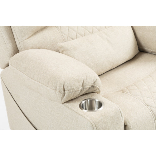 Lounge chair lift chair relax sofa chair sitting room furniture sitting room power supply elderly electric lounge chair (180 degree lying flat)