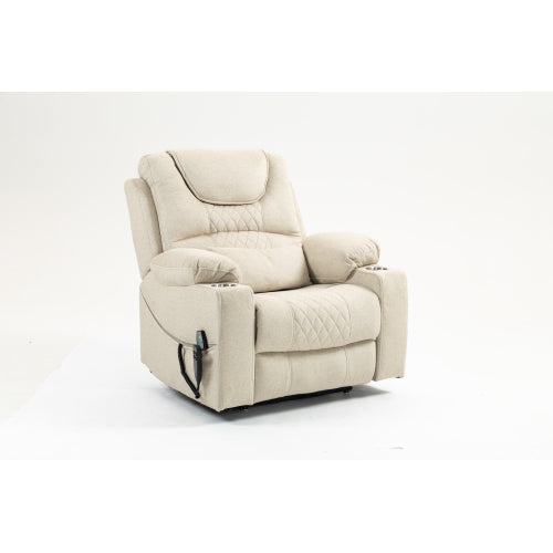 Lounge chair lift chair relax sofa chair sitting room furniture sitting room power supply elderly electric lounge chair (180 degree lying flat)