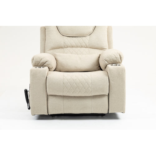 Lounge chair lift chair relax sofa chair sitting room furniture sitting room power supply elderly electric lounge chair (180 degree lying flat)