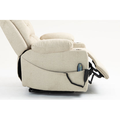 Lounge chair lift chair relax sofa chair sitting room furniture sitting room power supply elderly electric lounge chair (180 degree lying flat)