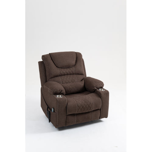 Lounge chair lift chair relax sofa chair sitting room furniture sitting room power supply elderly electric lounge chair (180 degree lying flat)