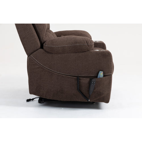 Lounge chair lift chair relax sofa chair sitting room furniture sitting room power supply elderly electric lounge chair (180 degree lying flat)