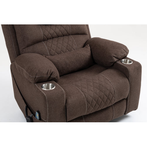 Lounge chair lift chair relax sofa chair sitting room furniture sitting room power supply elderly electric lounge chair (180 degree lying flat)
