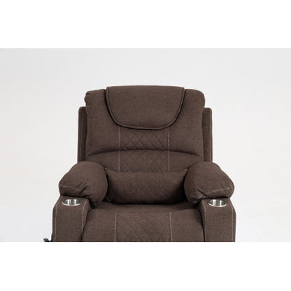 Lounge chair lift chair relax sofa chair sitting room furniture sitting room power supply elderly electric lounge chair (180 degree lying flat)