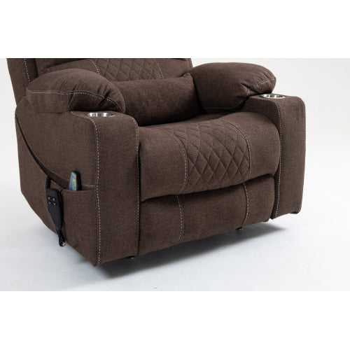Lounge chair lift chair relax sofa chair sitting room furniture sitting room power supply elderly electric lounge chair (180 degree lying flat)