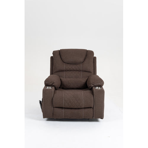 Lounge chair lift chair relax sofa chair sitting room furniture sitting room power supply elderly electric lounge chair (180 degree lying flat)