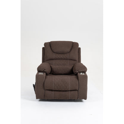 Lounge chair lift chair relax sofa chair sitting room furniture sitting room power supply elderly electric lounge chair (180 degree lying flat)