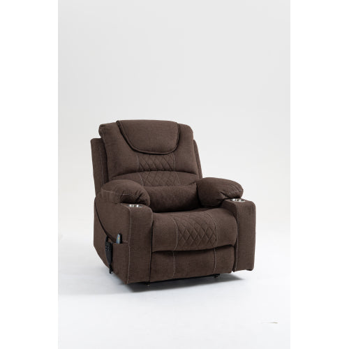 Lounge chair lift chair relax sofa chair sitting room furniture sitting room power supply elderly electric lounge chair (180 degree lying flat)