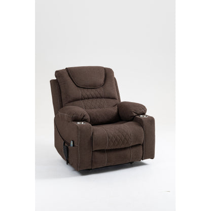 Lounge chair lift chair relax sofa chair sitting room furniture sitting room power supply elderly electric lounge chair (180 degree lying flat)
