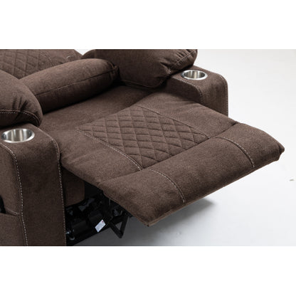 Lounge chair lift chair relax sofa chair sitting room furniture sitting room power supply elderly electric lounge chair (180 degree lying flat)
