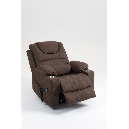 Lounge chair lift chair relax sofa chair sitting room furniture sitting room power supply elderly electric lounge chair (180 degree lying flat)