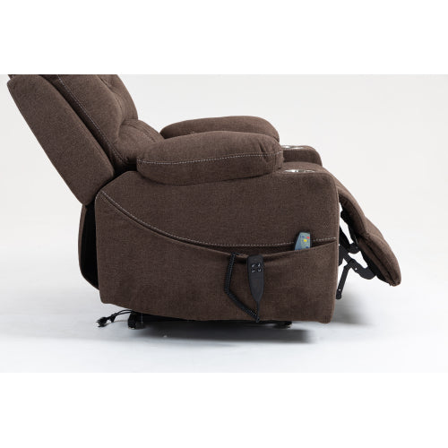 Lounge chair lift chair relax sofa chair sitting room furniture sitting room power supply elderly electric lounge chair (180 degree lying flat)