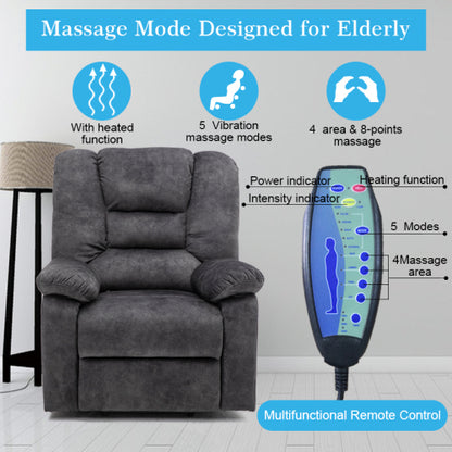 Recliners Lift Chair Relax Sofa Chair Livingroom Furniture Living Room Power Electric Reclining for Elderly