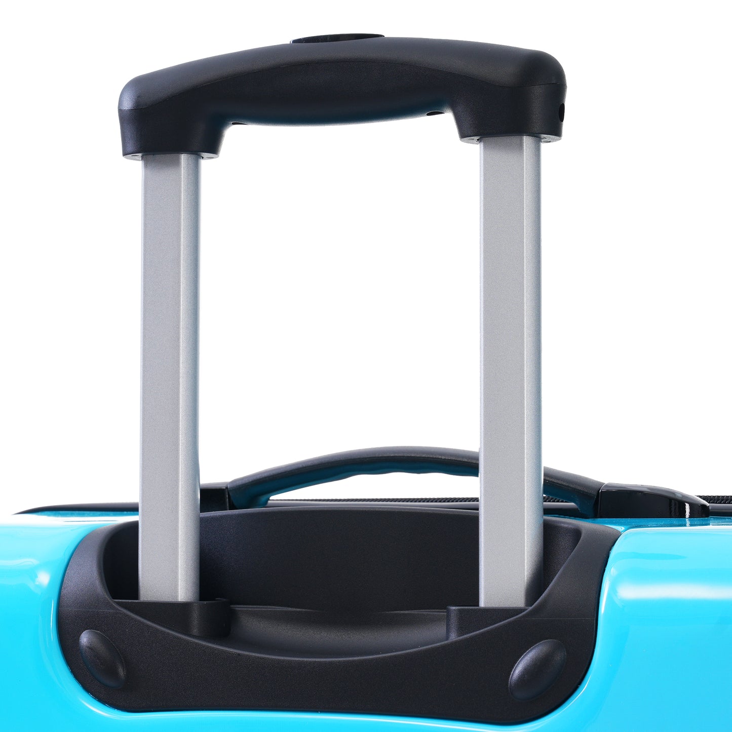 Hardshell Luggage Sets 3 Piece Gradient Color Expandable Suitcase with Spinner Wheels and TSA Lock Lightweight 20" 24" 28" Available,Blue and Red