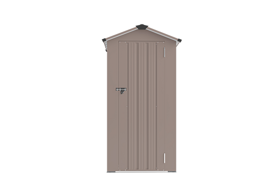 Campcraft High quality galvanized iron sheet,waterproof design, reasonable internal space planning,equipped with a solid lock system,easy to assemble and move,Small Metal Compact Garden Shed