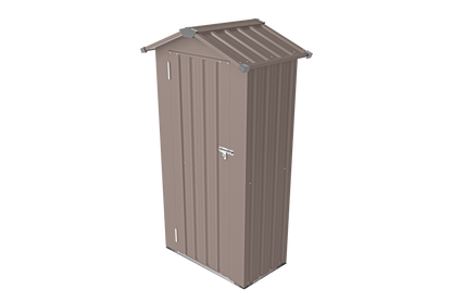 Campcraft High quality galvanized iron sheet,waterproof design, reasonable internal space planning,equipped with a solid lock system,easy to assemble and move,Small Metal Compact Garden Shed