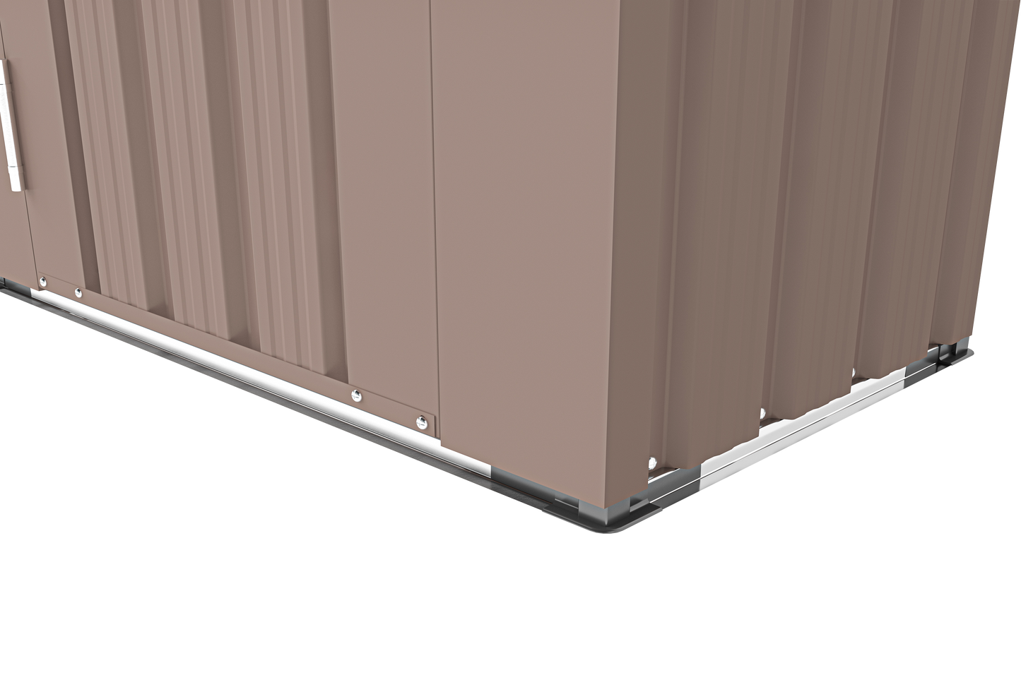 Campcraft High quality galvanized iron sheet,waterproof design, reasonable internal space planning,equipped with a solid lock system,easy to assemble and move,Small Metal Compact Garden Shed