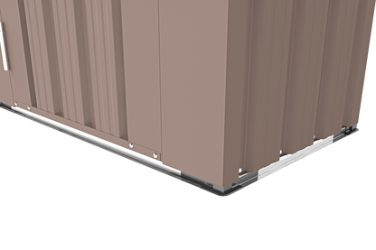 Campcraft High quality galvanized iron sheet,waterproof design, reasonable internal space planning,equipped with a solid lock system,easy to assemble and move,Small Metal Compact Garden Shed