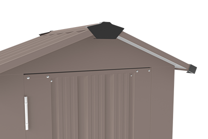 Campcraft High quality galvanized iron sheet,waterproof design, reasonable internal space planning,equipped with a solid lock system,easy to assemble and move,Small Metal Compact Garden Shed