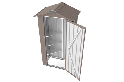 Campcraft High quality galvanized iron sheet,waterproof design, reasonable internal space planning,equipped with a solid lock system,easy to assemble and move,Small Metal Compact Garden Shed