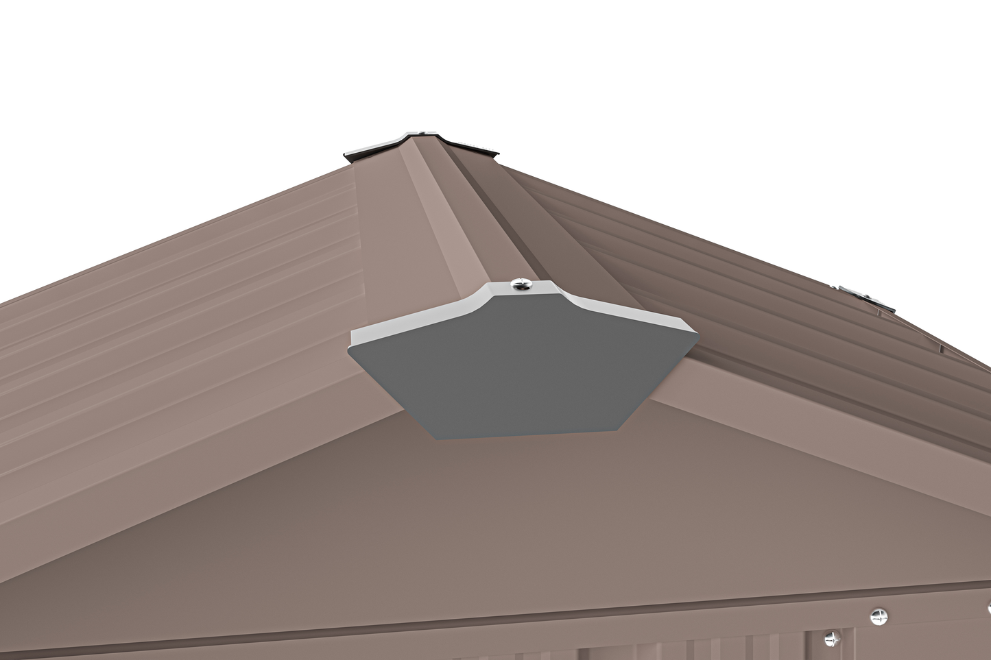 Campcraft High quality galvanized iron sheet,waterproof design, reasonable internal space planning,equipped with a solid lock system,easy to assemble and move,Small Metal Compact Garden Shed