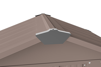 Campcraft High quality galvanized iron sheet,waterproof design, reasonable internal space planning,equipped with a solid lock system,easy to assemble and move,Small Metal Compact Garden Shed