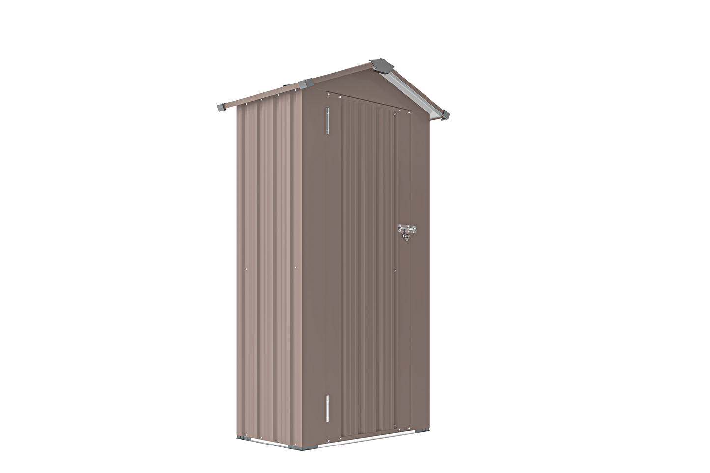 Campcraft High quality galvanized iron sheet,waterproof design, reasonable internal space planning,equipped with a solid lock system,easy to assemble and move,Small Metal Compact Garden Shed
