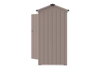 Campcraft High quality galvanized iron sheet,waterproof design, reasonable internal space planning,equipped with a solid lock system,easy to assemble and move,Small Metal Compact Garden Shed