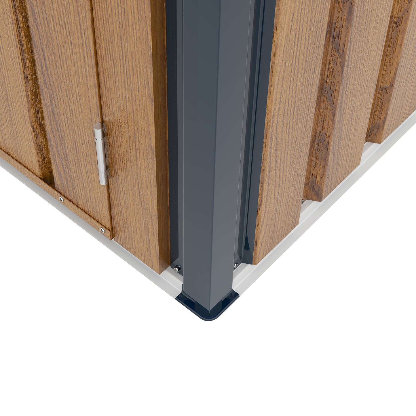 6x8FT Outdoor Steel Storage Shed with Clear Window, Lockable Doors, Compact Metal Tool Shed for Garden, Backyard, Patio, Utility, and Bike Storage,yellow