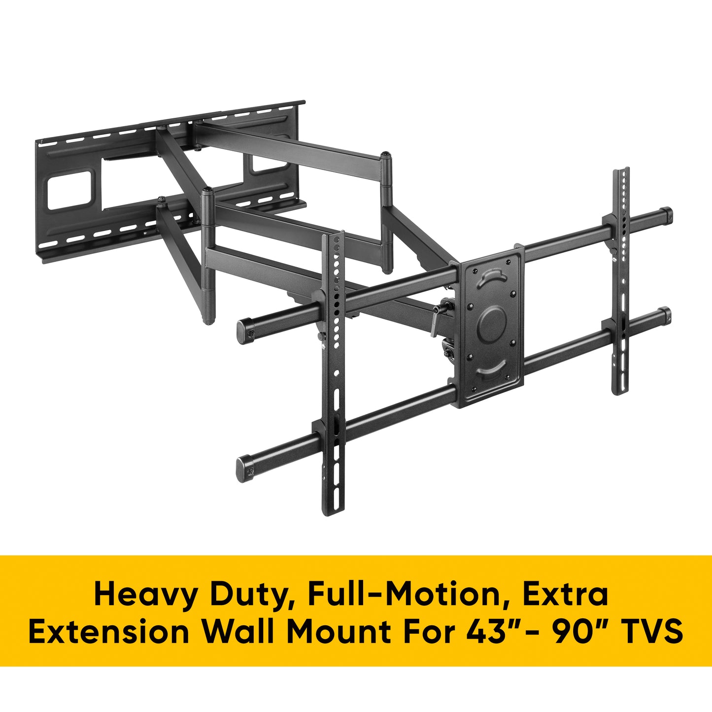 Full Motion, Crafted Steel, Extra Extension, TV Mount