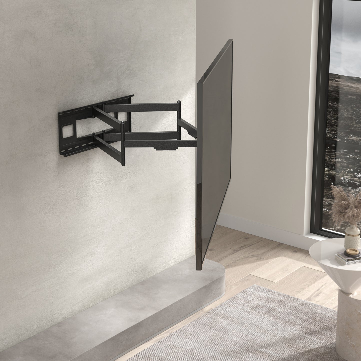 Full Motion, Crafted Steel, Extra Extension, TV Mount