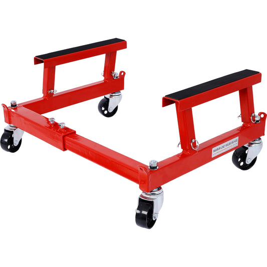 ATV Motorcycle Engine Cradle Dolly 1500lbs ,red