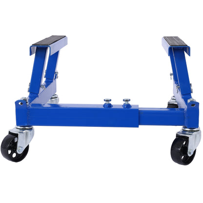 ATV Motorcycle Engine Cradle Dolly 1500lbs ,blue