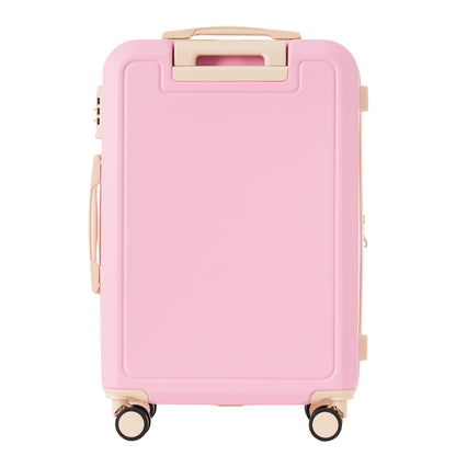 4 Piece Luggage Set with Compression Packing Cubes for Suitcase Expanable Spinner Wheels Lightweight Suitcase with TSA Lock 16 IN+20IN+24IN+28IN