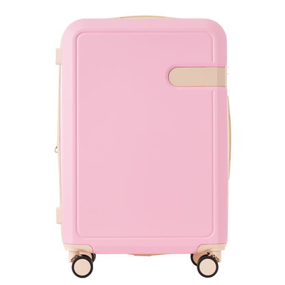 4 Piece Luggage Set with Compression Packing Cubes for Suitcase Expanable Spinner Wheels Lightweight Suitcase with TSA Lock 16 IN+20IN+24IN+28IN